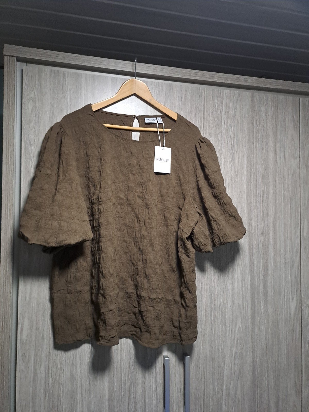 Tuniek maat 52, Bruin, Blouse of Tuniek, Nieuw, Ophalen of Verzenden