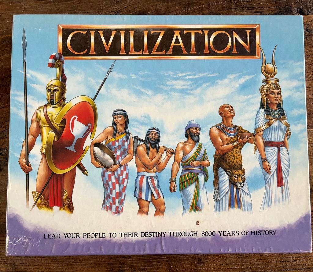 Bordspel Civilization, Vijf spelers of meer, Verzenden, Gebruikt
