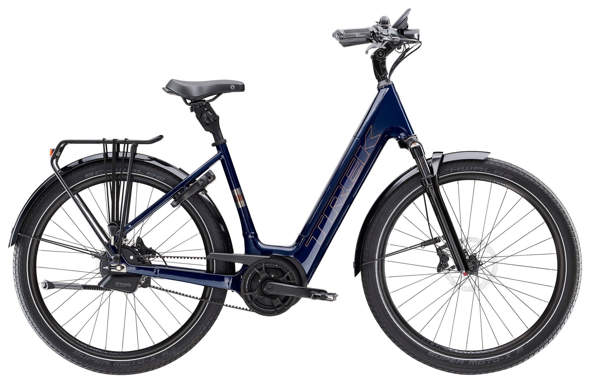 Trek District+ 5 blauw dames 55cm 27.5inch, 55 tot 59 cm, Nieuw, Overige merken