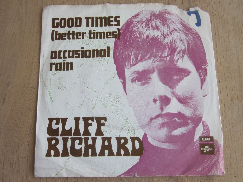 Cliff Richard - Good times ( better times ), Gebruikt, Verzenden, 7 inch, Pop