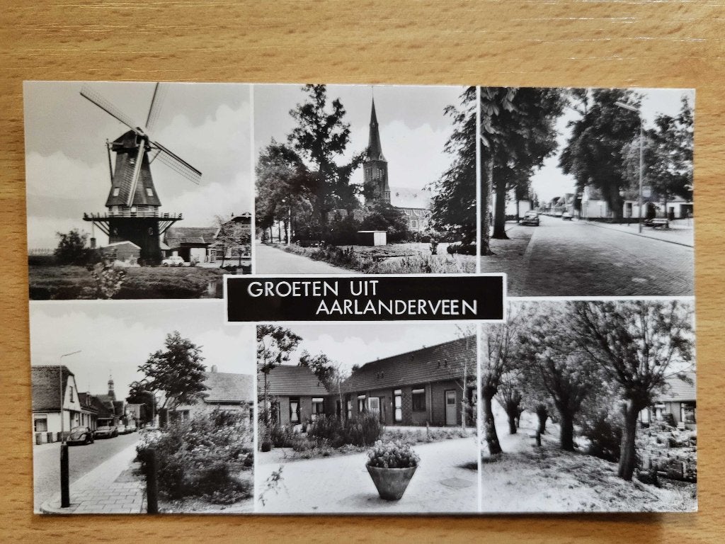 ansicht AARLANDERVEEN, Ophalen of Verzenden, Voor 1920, Zuid-Holland