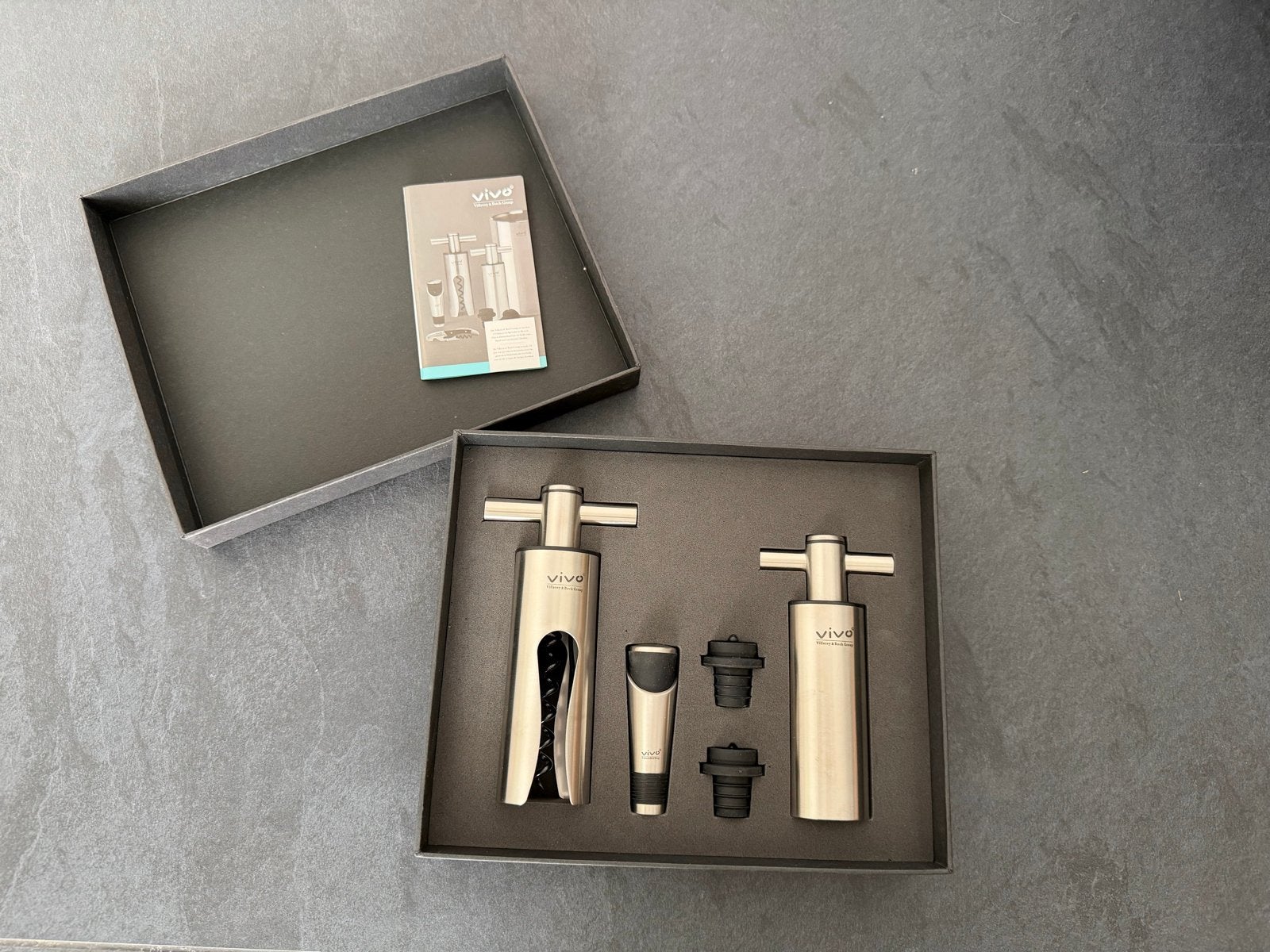 Luxe VIVO Villeroy & Boch sommelierset in geschenkdoos, Overige typen, Ophalen of Verzenden, Metaal, Overige merken