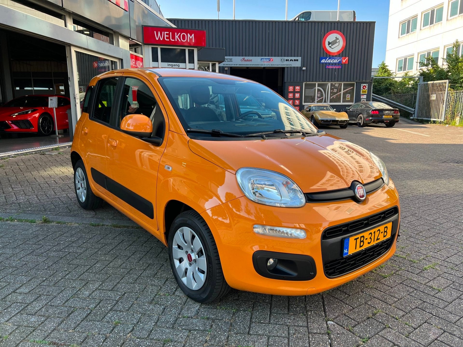 Fiat Panda 0.9 TwinAir Lounge, Voorwielaandrijving, Stof, Gebruikt, Origineel Nederlands