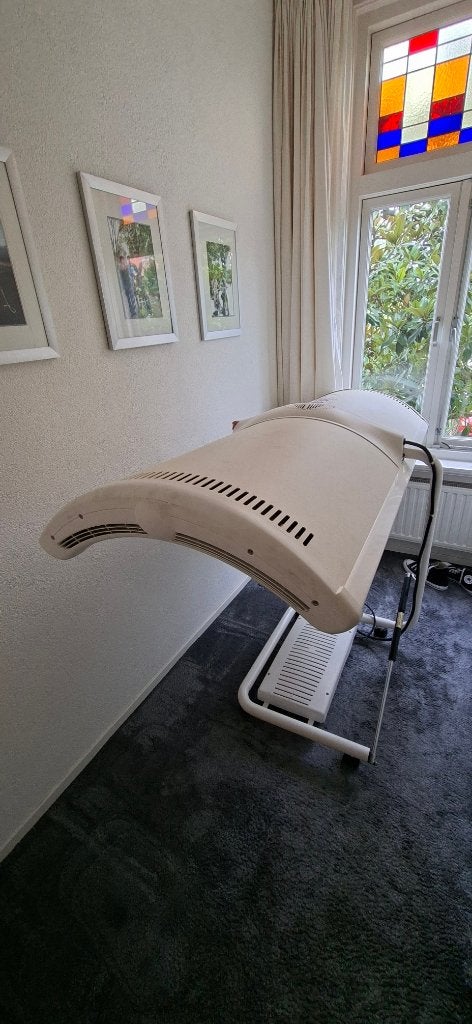 Zonnebank gratis, Witgoed en Apparatuur, Ophalen, Gebruikt, Zonnebank enkelzijdig, Minder dan 10 lampen
