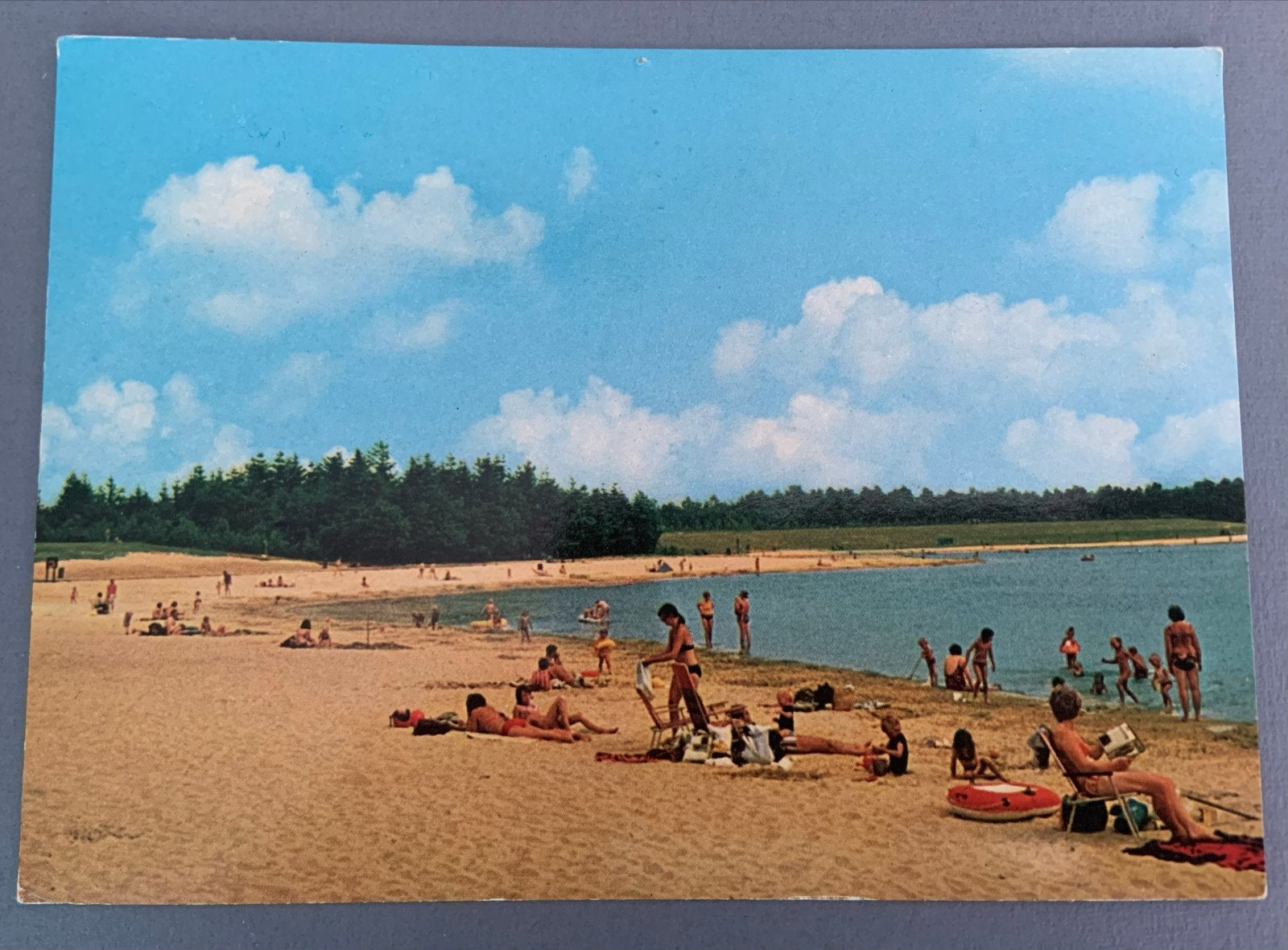 Hardenberg, Recreatievijver Oldemeijer, Verzenden, 1960 tot 1980, Gelopen, Overijssel