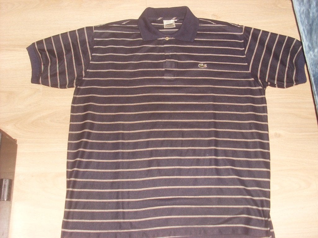 lacoste polo XL  zwart wit, Verzenden, Maat 56/58 (XL), Zwart