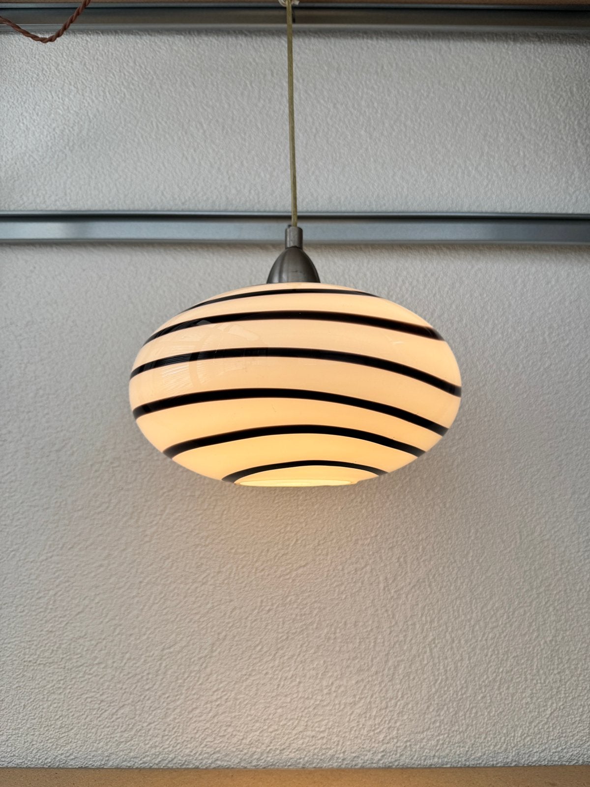 ILU di Vetro swirl hanglamp, Ophalen of Verzenden, Glas