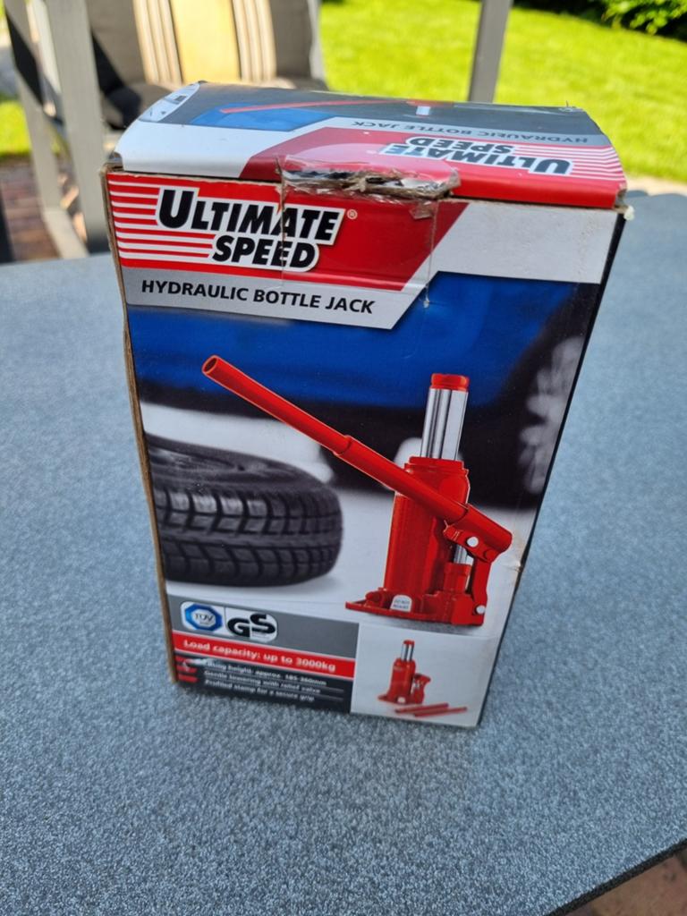 Ultimate Speed Hydraulische Potkrik - 3000kg, Ophalen, Zo goed als nieuw, Hydraulisch, Potkrik