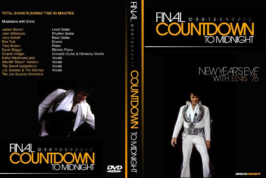 Elvis Presley final countdown to midnight 1976, Alle leeftijden, Verzenden, Nieuw in verpakking, Concert