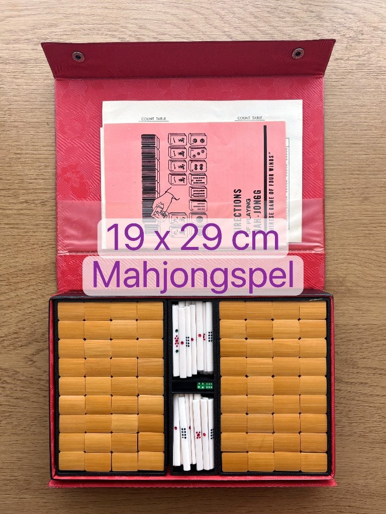Mahjong speel, Ophalen, Zo goed als nieuw