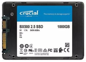 SSD schijf 1TB Crucial BX500 2.5, 256 GB Sandisk/SP/Samsung, Ophalen, Intern, Zo goed als nieuw, 1TB