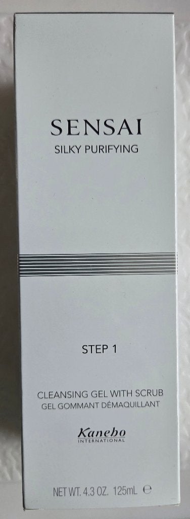 Nieuw, Sensai Silky Purifying Cleansing Gel met scrub, Ophalen of Verzenden, Nieuw, Gehele gezicht, Reiniging