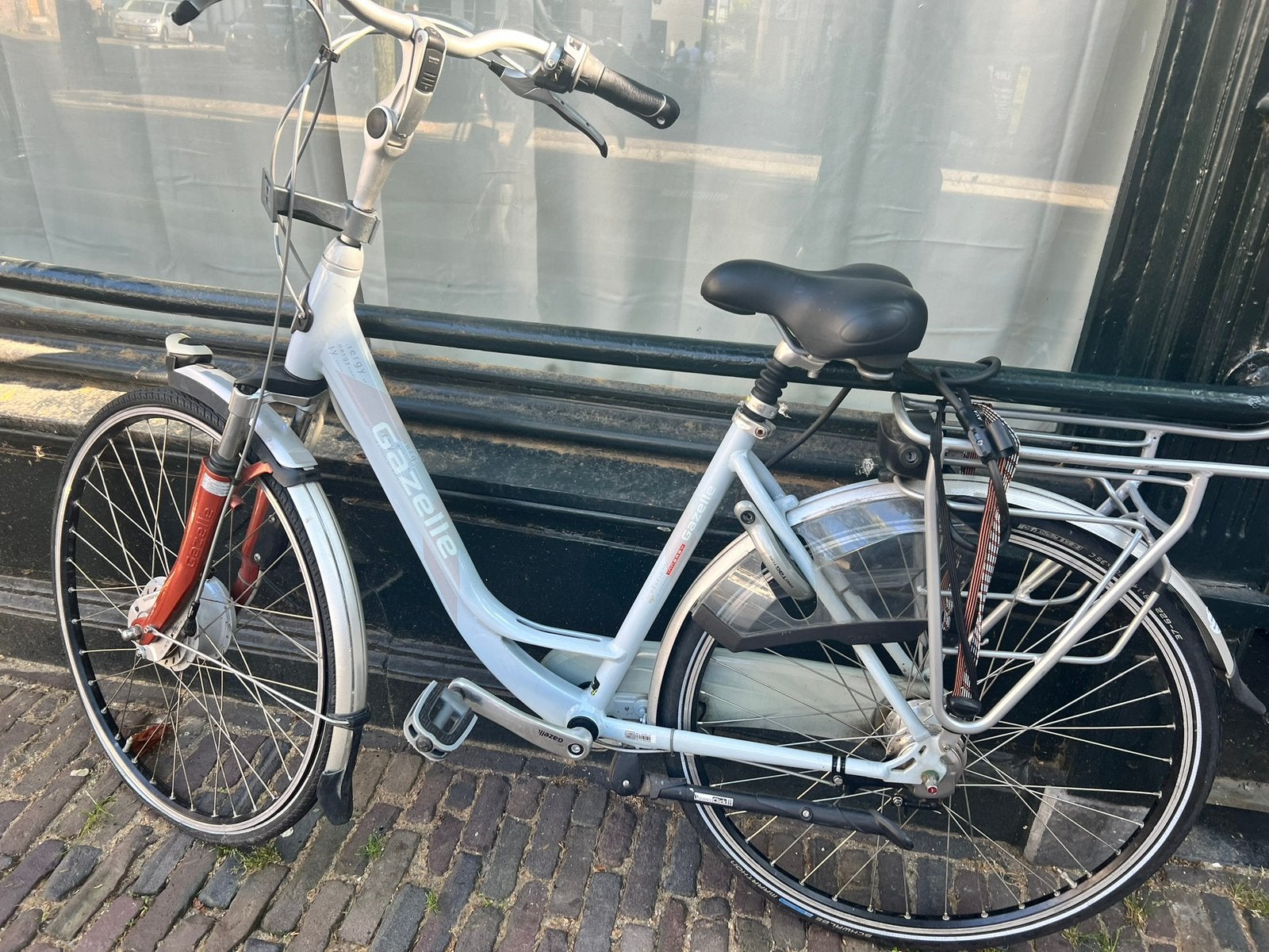 Gazelle Orange, uitstekende fiets, enkel voorband opknappen, Fietsen en Brommers, Fietsen | Dames | Damesfietsen, Ophalen, Gebruikt