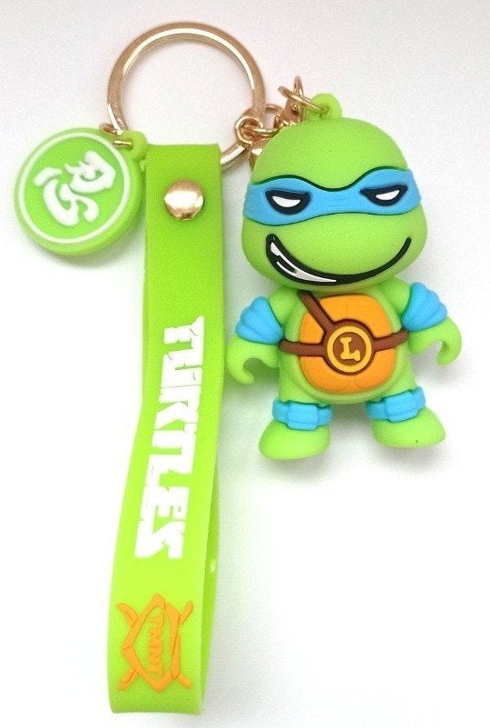 Sleutelhanger Teenage Mutant Ninja Turtles Leonardo (nr.2), Ophalen of Verzenden, Nieuw, Knuffel of Figuurtje