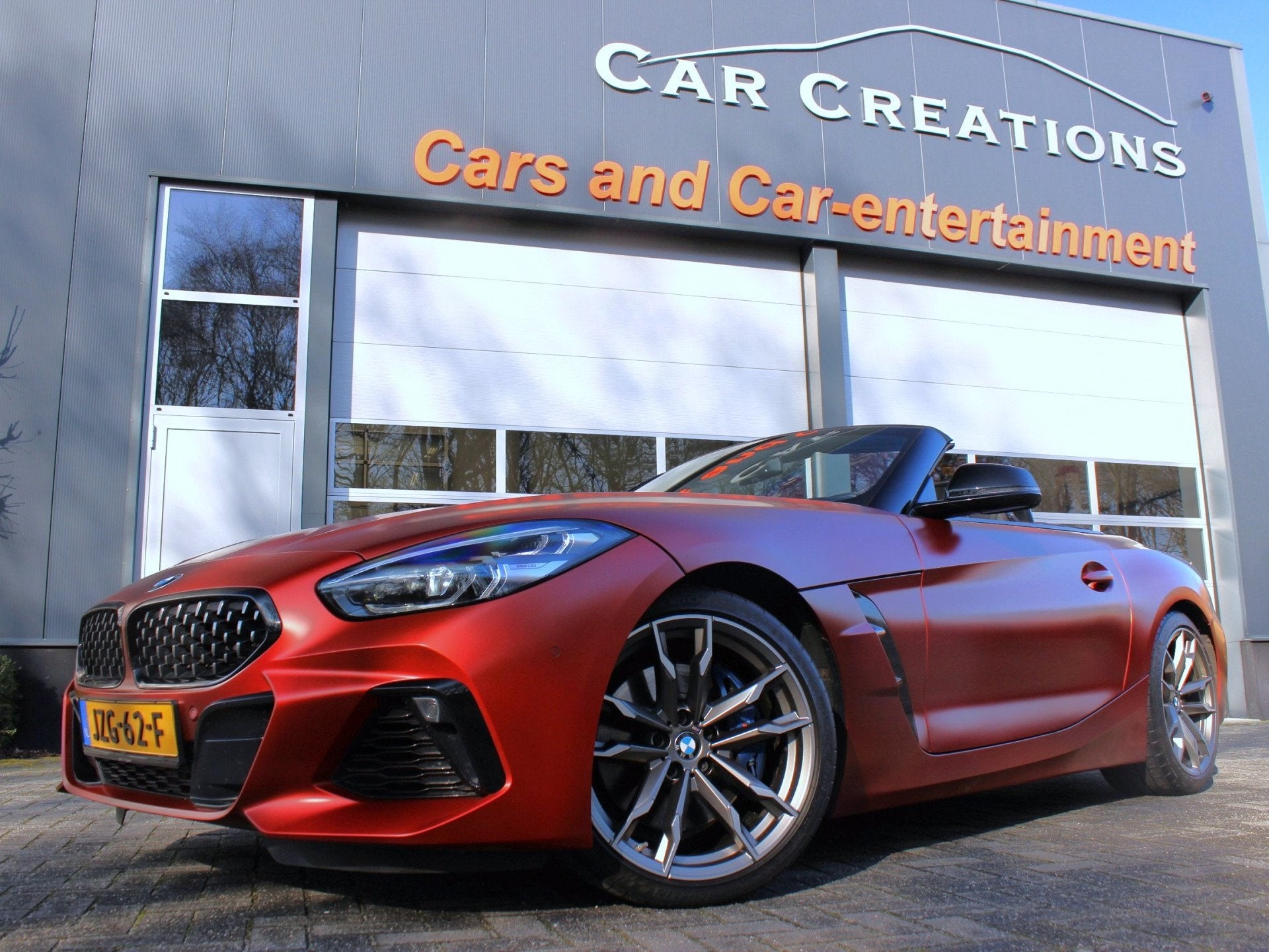 BMW Z4 Roadster M40i First Edition Frozen Orange (bj 2019), Automaat, Achterwielaandrijving, Gebruikt, Overige kleuren