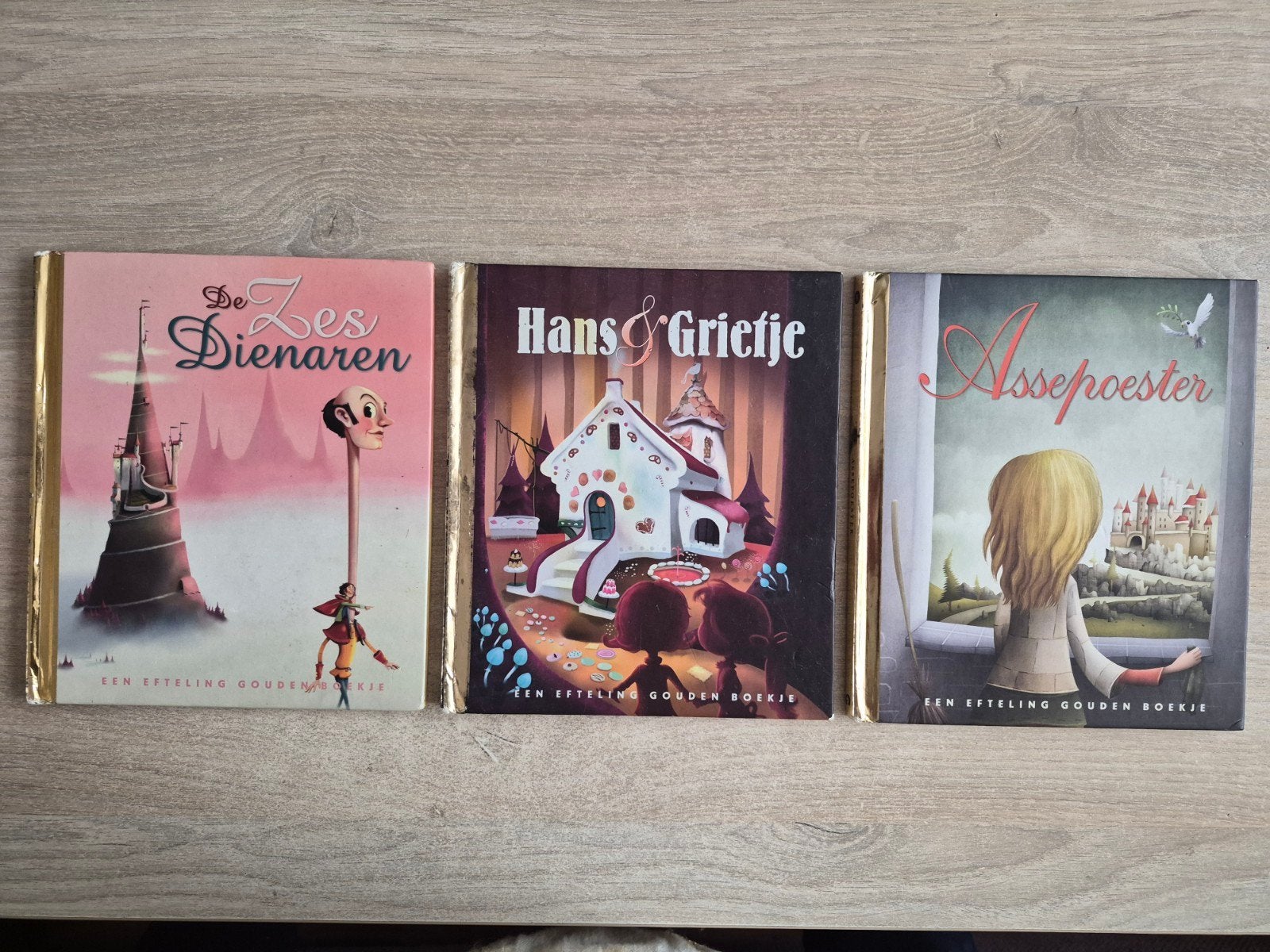 Gouden boekjes. Efteling sprookjes., Verzamelen, Efteling, Ophalen of Verzenden, Gebruikt, Overige typen
