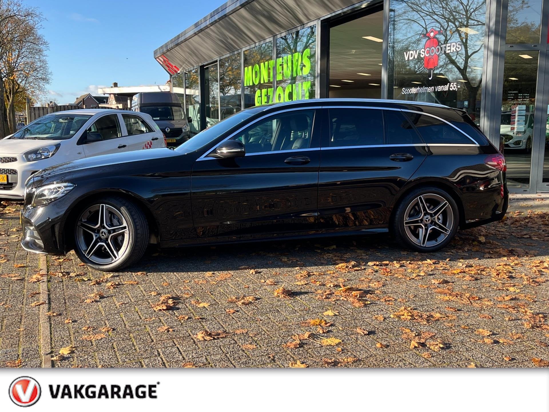 Mercedes-Benz C-klasse Estate 160 Business Solution AMG Limi, 12 maanden, 4 cilinders, Zwart, 1430 kg