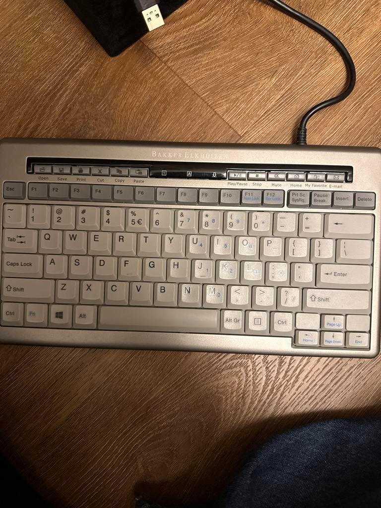 Bakker Elkhuizen ergonomisch toetsenbord, Computers en Software, Toetsenborden, Ergonomisch, Nieuw, Ophalen of Verzenden, Qwerty