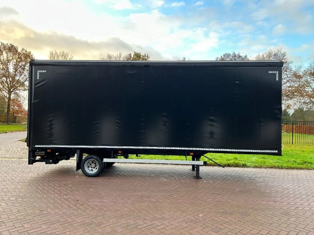 VELDHUIZEN be oplegger 5.5 ton snel schuifzeilen 1000 kg laa, Overige brandstoffen, Bedrijf, Zilver of Grijs, Aanhangers en Opleggers