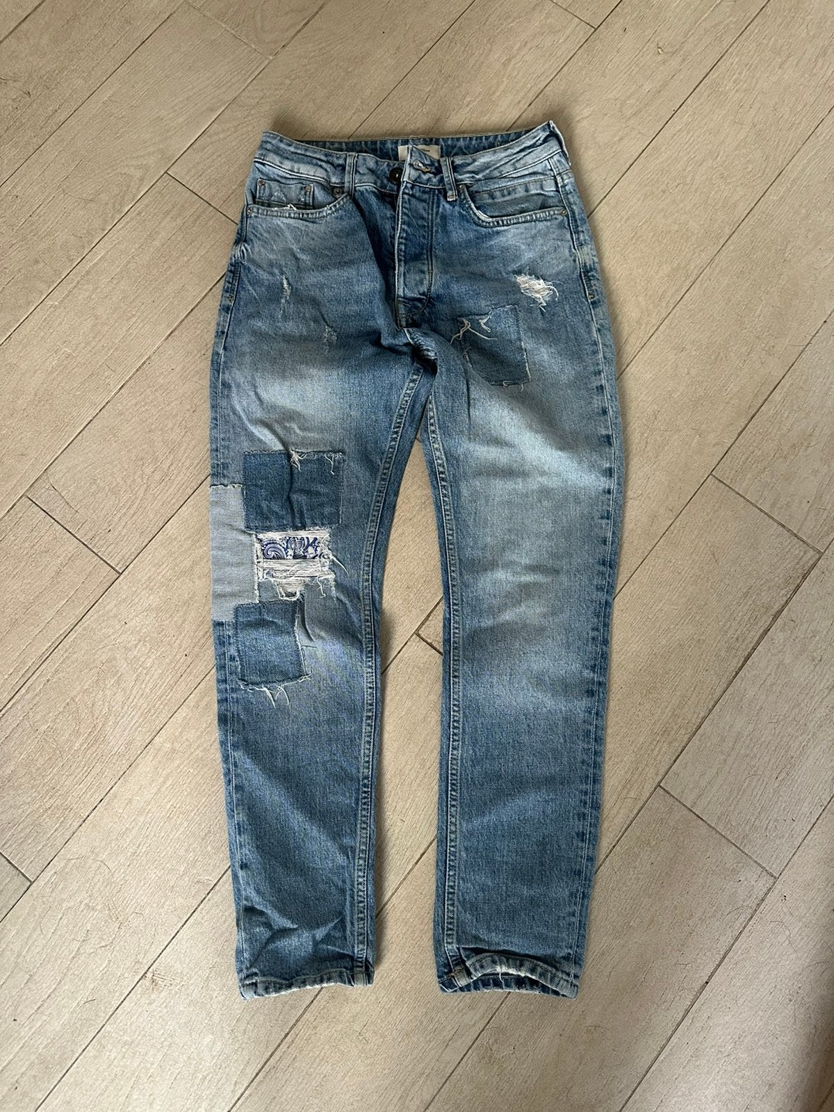 Spijkerbroek Anti Blue (Sting) mt 29, Ophalen of Verzenden, Zo goed als nieuw, Blauw, W28 - W29 (confectie 36)