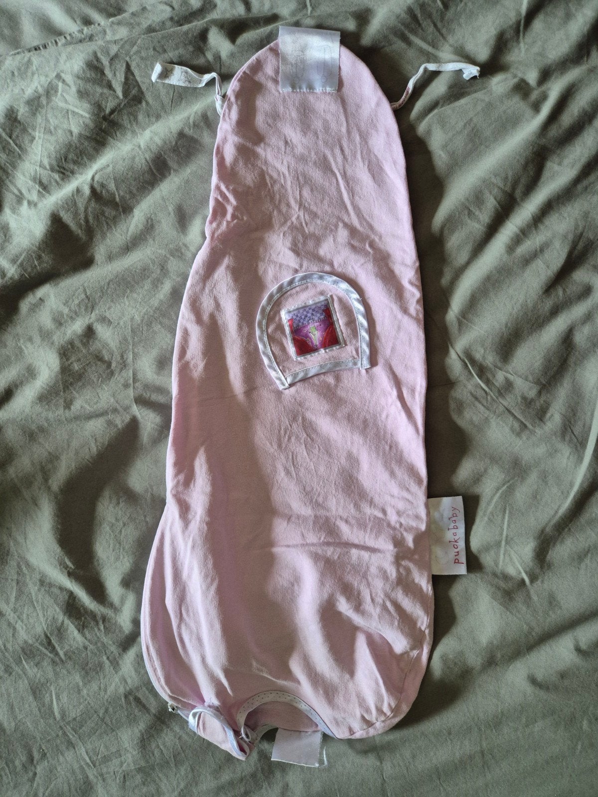 puckababy inbakerslaapzak piep 0-3maand, Kinderen en Baby's, Dekens, Slaapzakjes en Inbakerproducten, Ophalen of Verzenden, Gebruikt