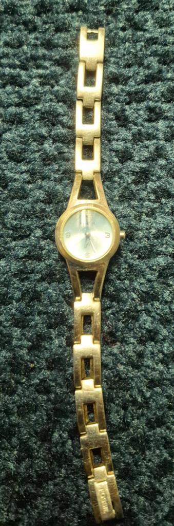 Fossil Horloge batterij moet worden vervangen, Ophalen of Verzenden, Gebruikt, Leer, Fossil