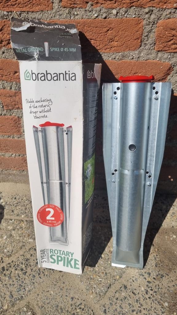 Brabantia Grondanker - NIEUW - Ø 45 mm, Ophalen, Nieuw