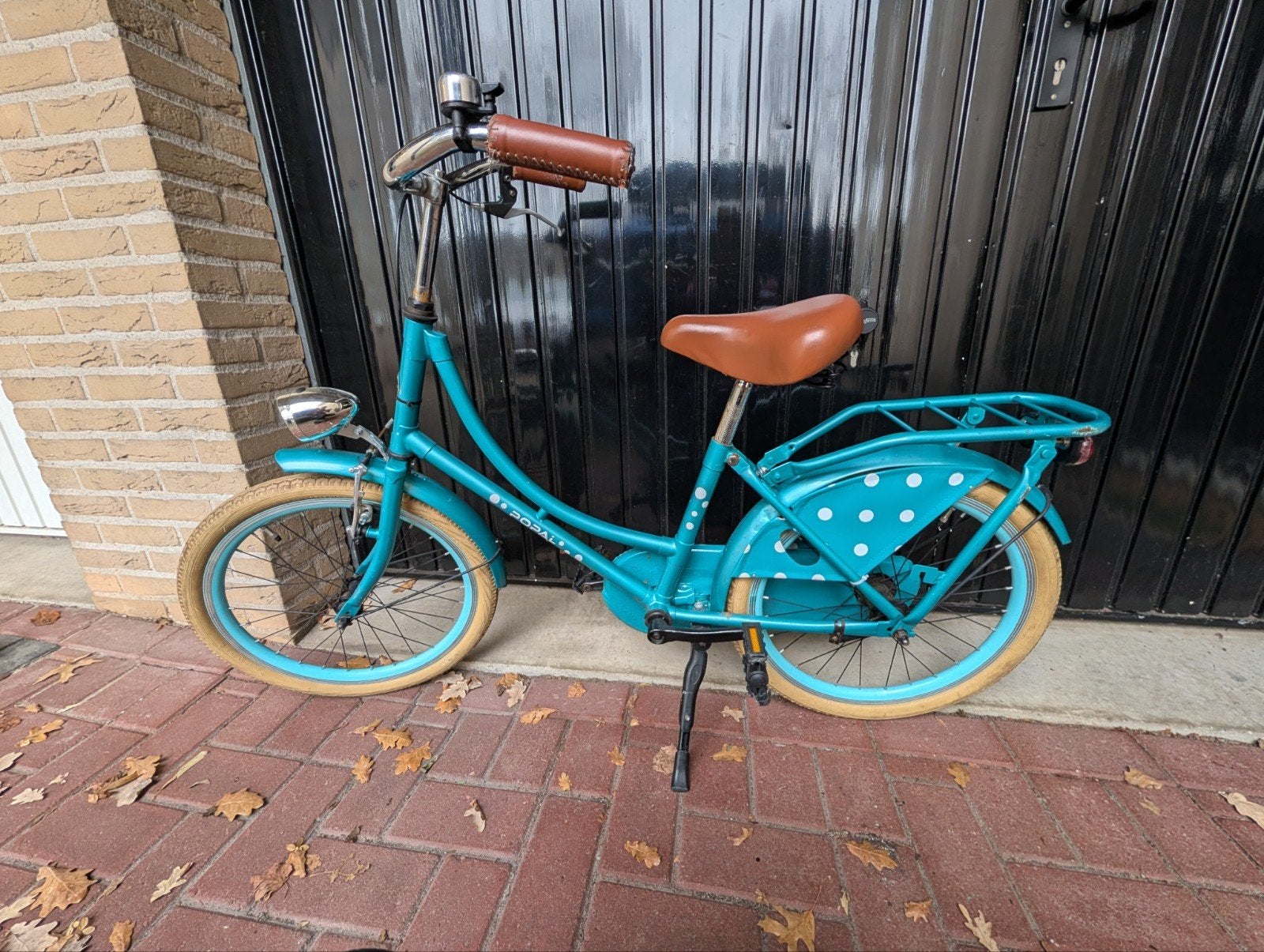 Popal meisjesfiets 20 inch, Ophalen, Terugtraprem, Gebruikt, Popal