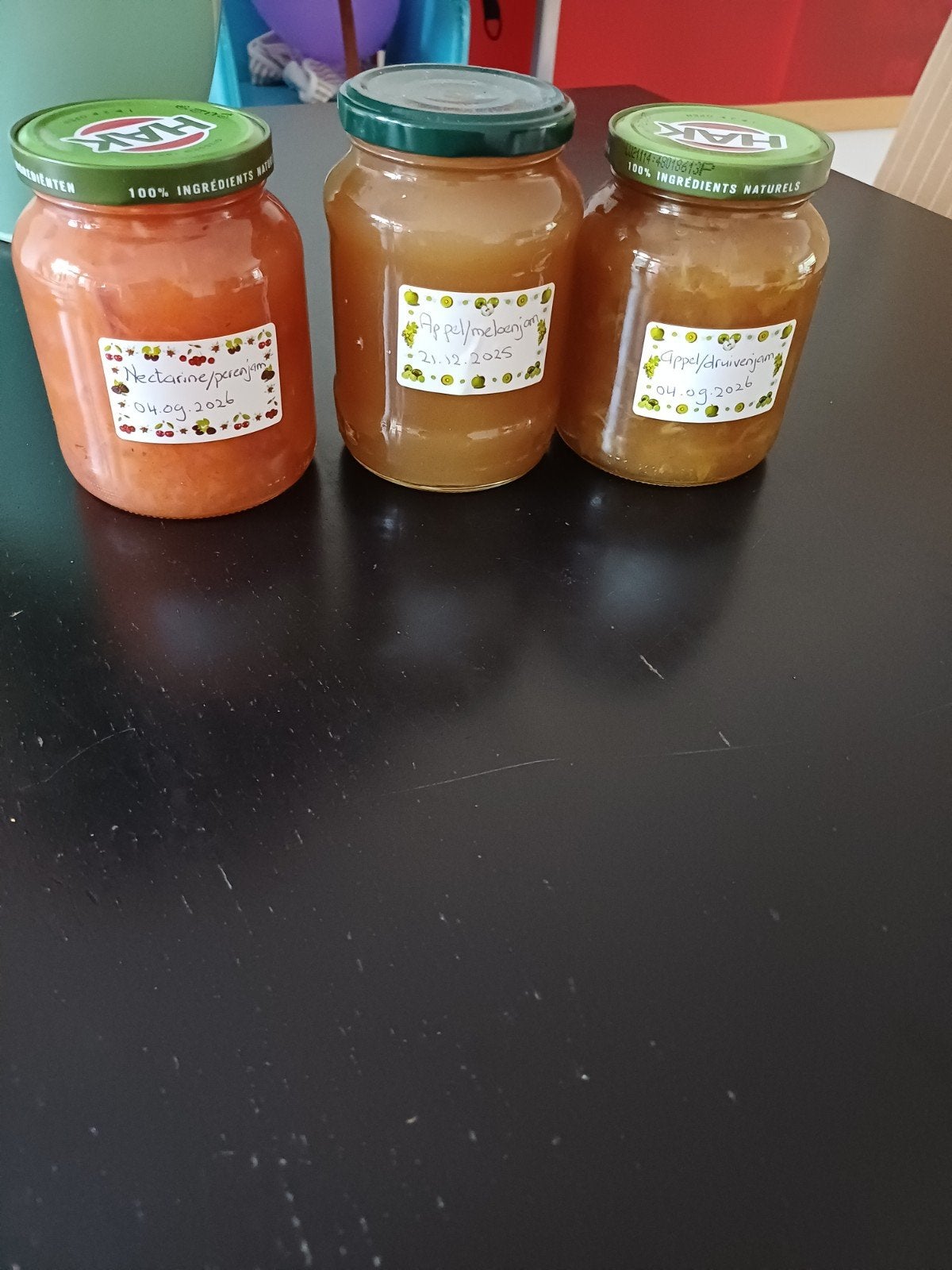 jam per stuk 3 euro, Ophalen
