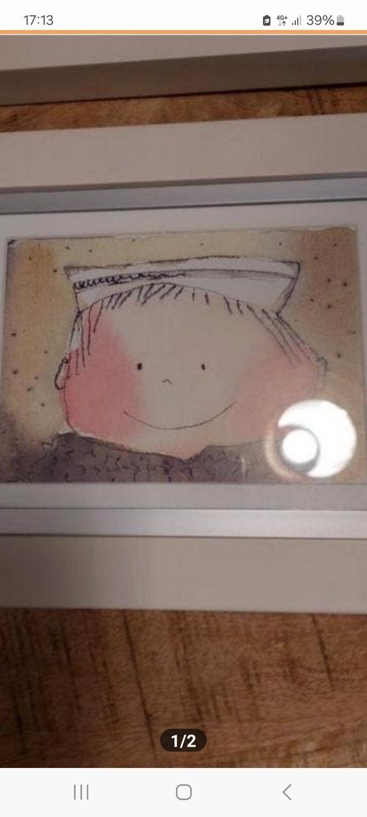 Leuke ingelijste kinderprenten (2 stuks), Ophalen of Verzenden