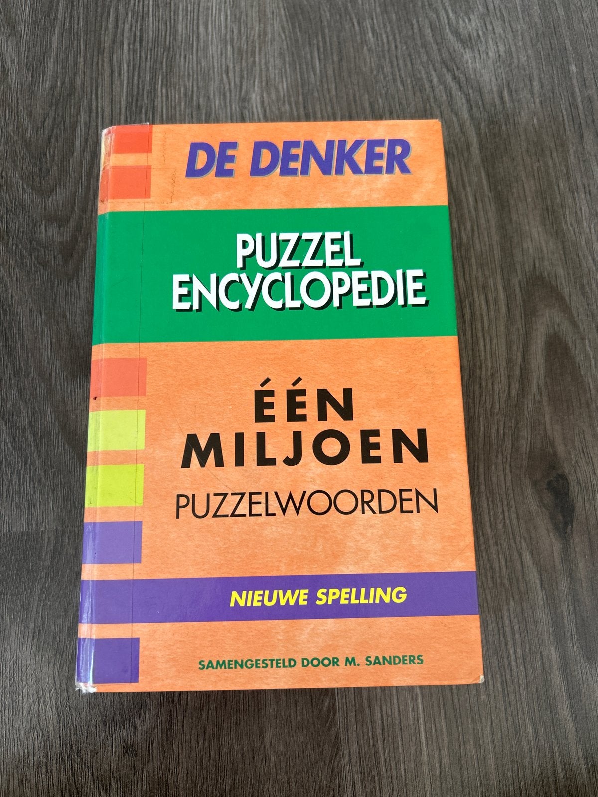 De Denker Puzzel Encyclopedie: Eén Miljoen Puzzelwoorden, Ophalen of Verzenden, Gelezen, Overige onderwerpen, Los deel