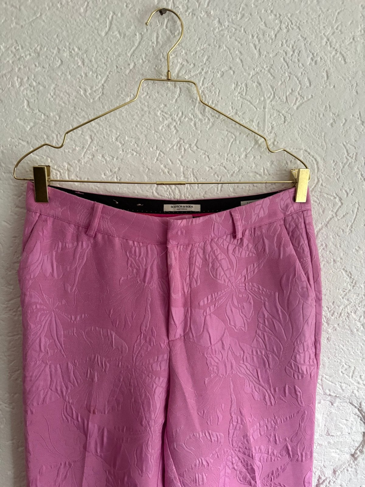 Scotch & Soda broek roze, Ophalen of Verzenden, Zo goed als nieuw, Roze, Lang