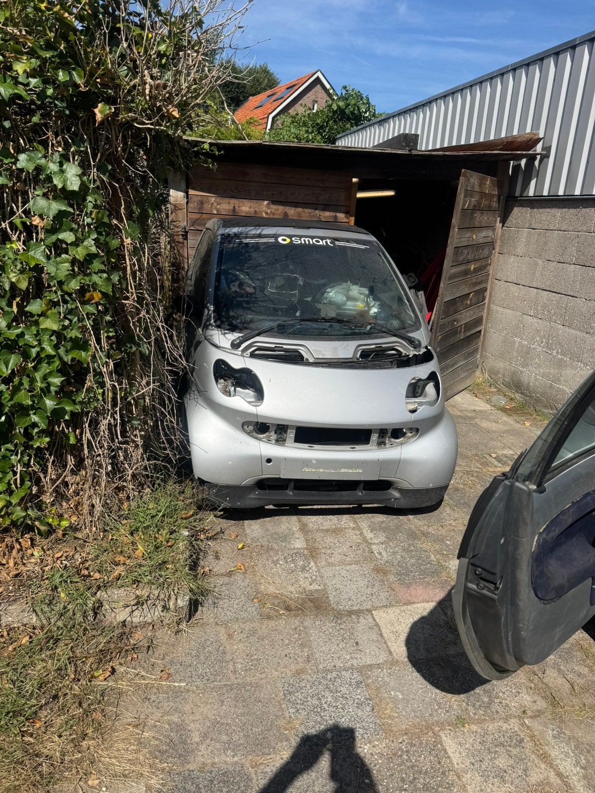 Smart fortwo cabrio voor onderdelen of opbouw MOET SNEL WEG, Ophalen, Gebruikt, Smart