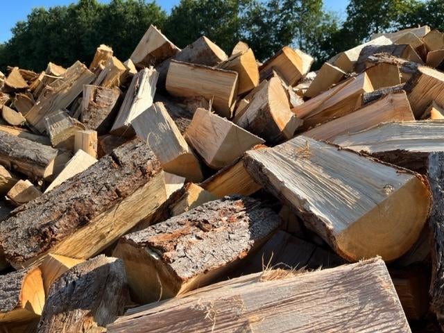 EIKEN haardhout brandhout kachelhout stookhout, Tuin en Terras, Haardhout, 6 m³ of meer, Ophalen, Eikenhout, Blokken