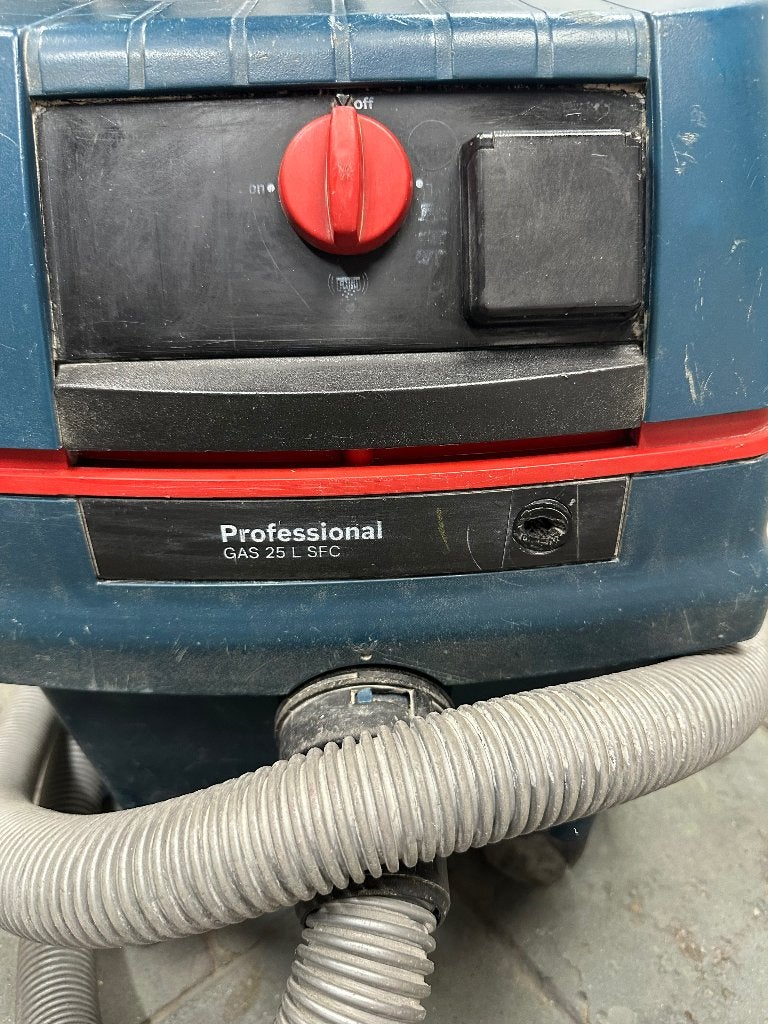 Bosch GAS 25 L SFC bouwstofzuiger, Ophalen, Gebruikt, Waterstofzuiger