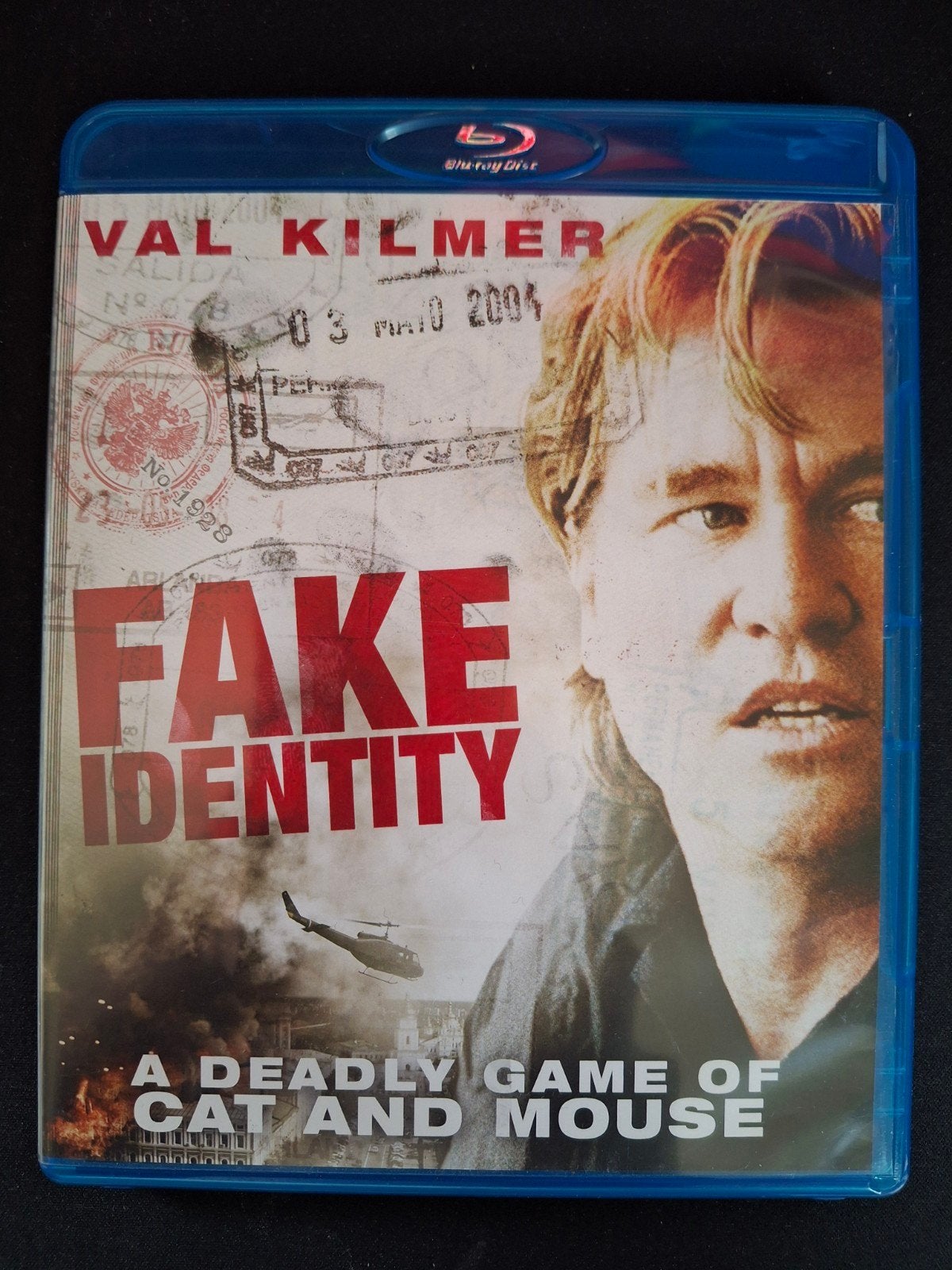 Fake Identity Blu-ray - Val Kilmer Actiethriller, Ophalen of Verzenden, Zo goed als nieuw
