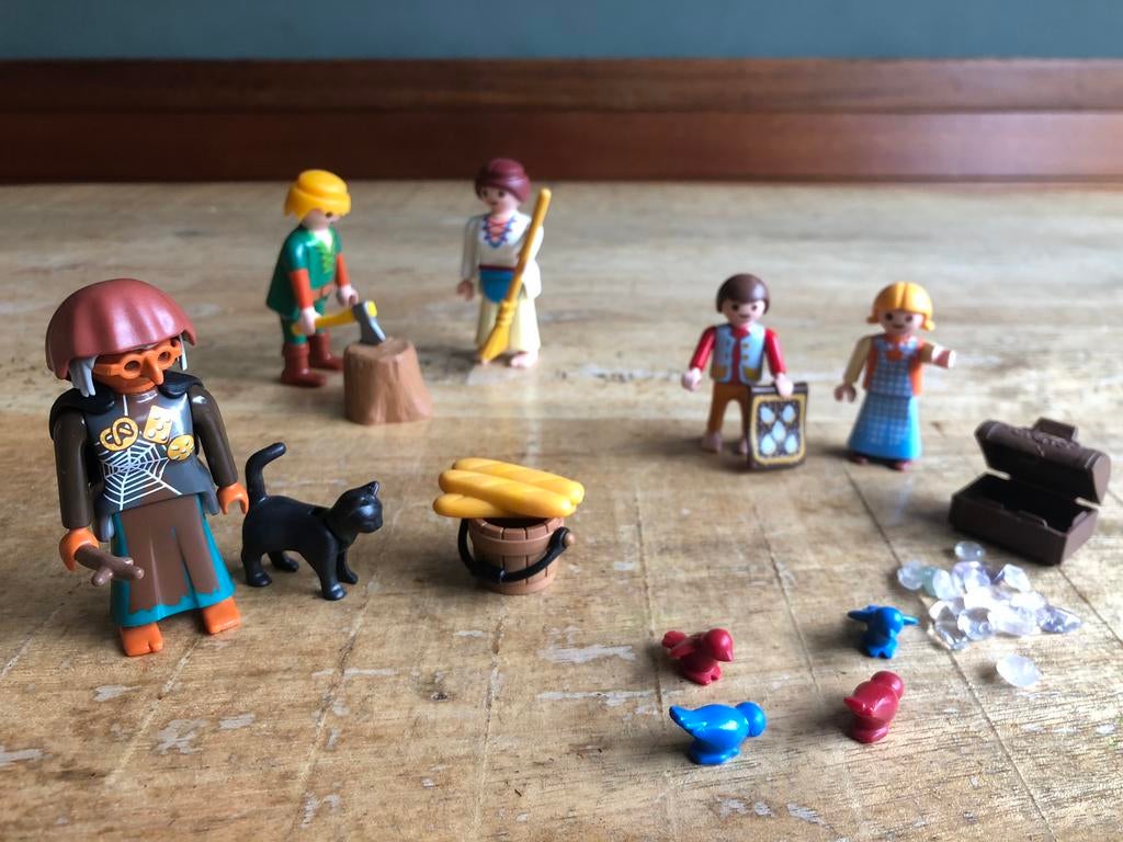 Hans en Grietje het sprookje - PlaymoBeau, Kinderen en Baby's, Speelgoed | Playmobil, Ophalen of Verzenden, Zo goed als nieuw