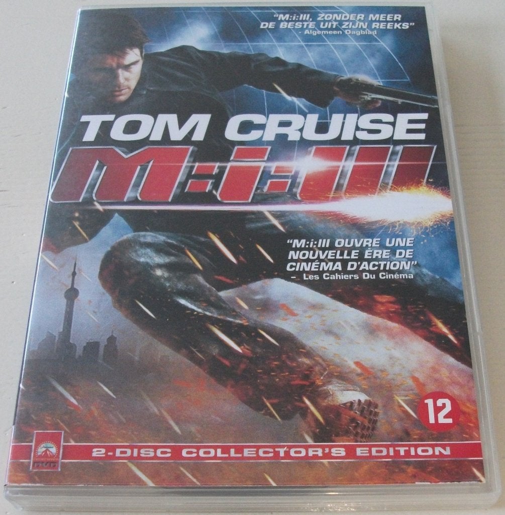 Dvd *** MISSION IMPOSSIBLE 3 *** 3-Disc Collector's Edition, Vanaf 12 jaar, Ophalen of Verzenden, Zo goed als nieuw, Actiethriller