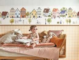 Les Minis Mondes/Once upon a time/Happy kidsbehang, Ophalen of Verzenden, Nieuw
