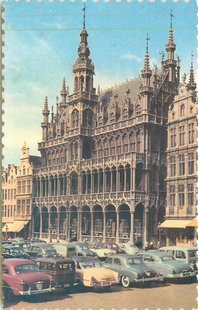 381-439-039 Brussel Grote Markt, Verzenden, Voor 1920, Overig Europa