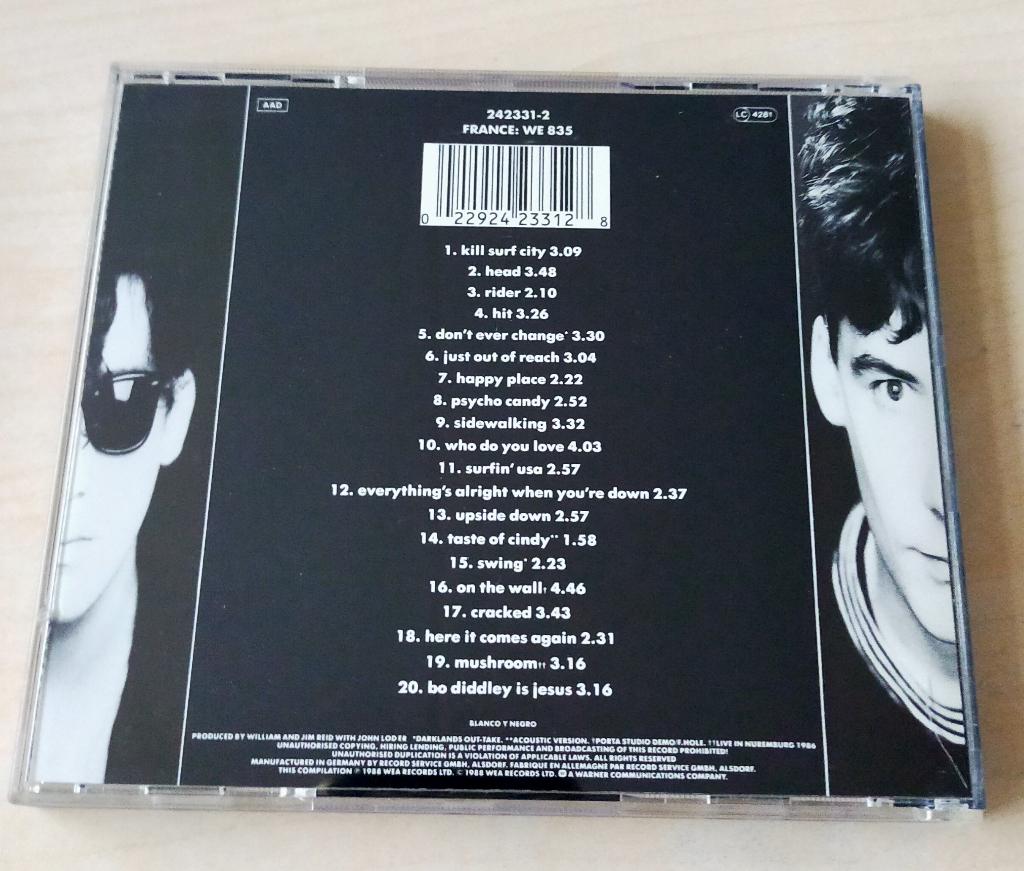 The Jesus and Mary Chain - Barbed Wire Kisses CD 1988, Ophalen of Verzenden, Zo goed als nieuw, Alternative