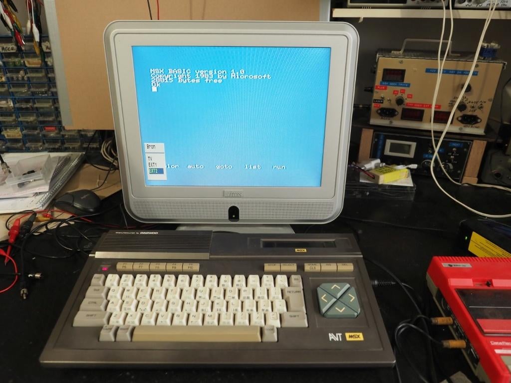 Deawoo DPC-200 MSX-1 komputer., Computers en Software, Vintage Computers, Ophalen, MSX