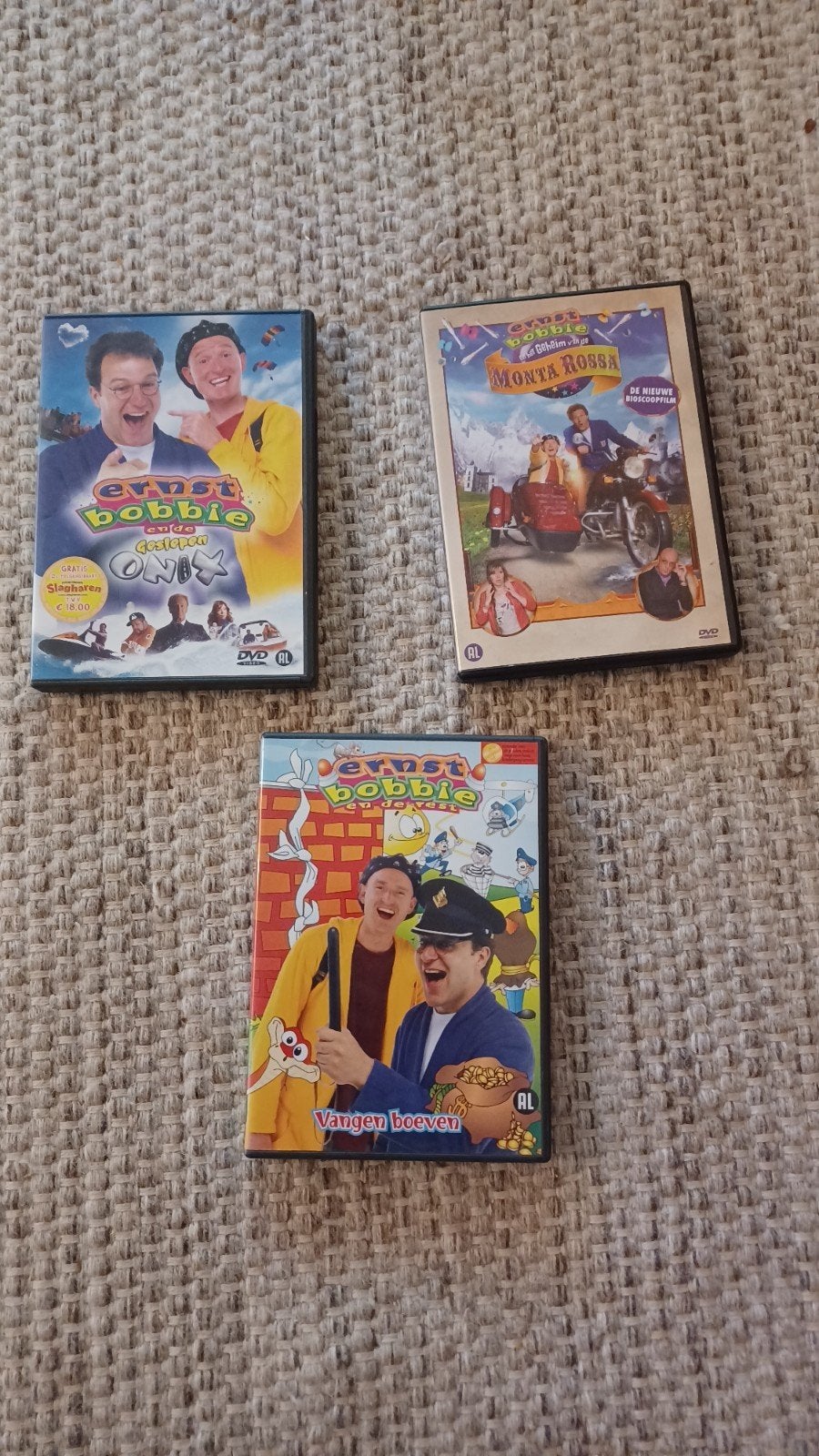 Ernst, Bobbie en de rest DVD collectie (3 stuks), Gebruikt, Verzamelbox, Alle leeftijden, Familie