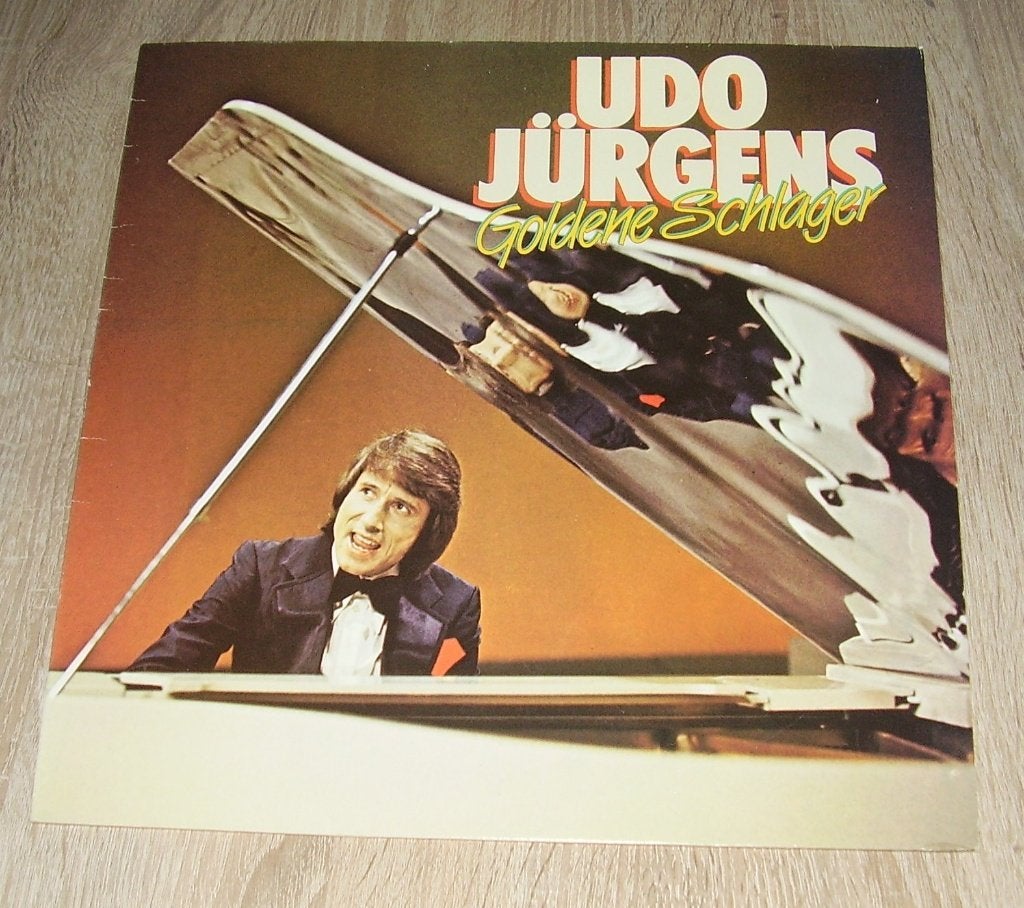 LP - Udo Jurgens - Goldene Schlager, Cd's en Dvd's, Vinyl | Pop, LP, Gebruikt, Pop, Ophalen of Verzenden