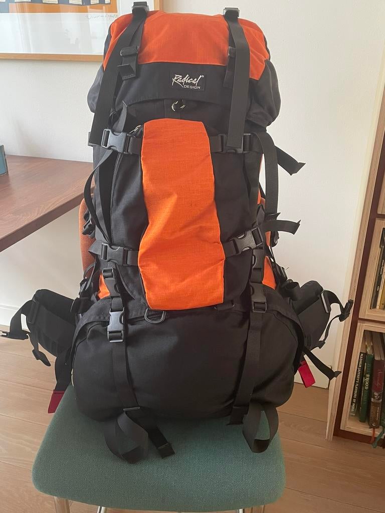 Trekkingrugzak Radical Design, Ophalen of Verzenden, Zo goed als nieuw, Rugzak