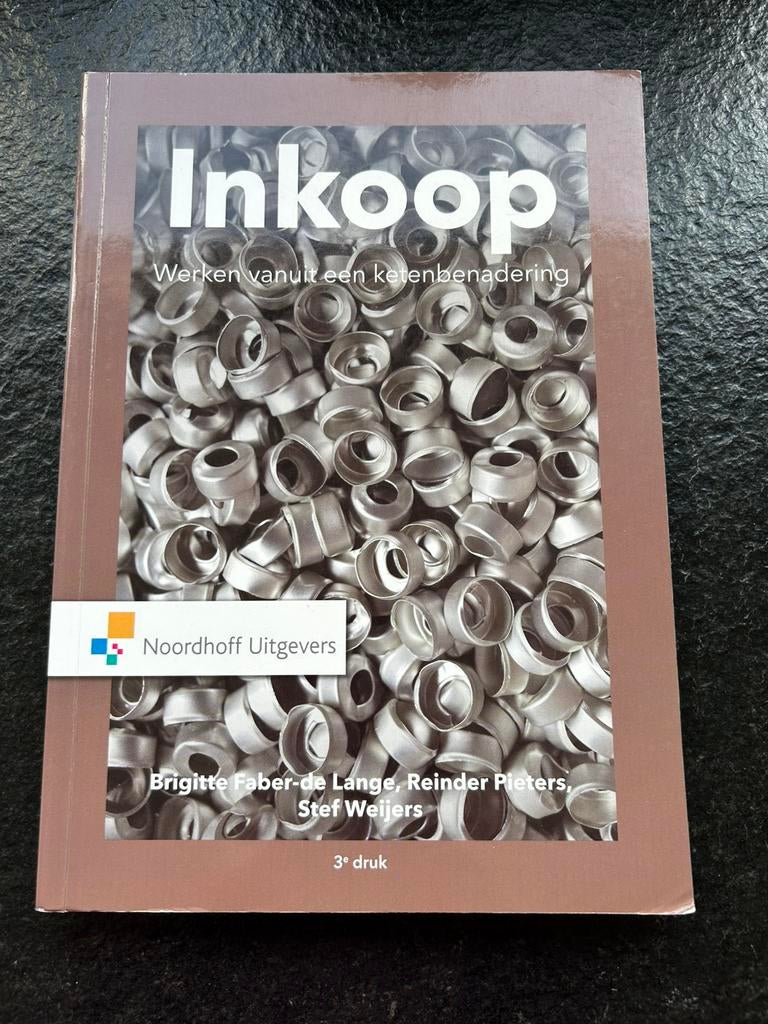 Inkoop: Werken vanuit een ketenbenadering (3e druk), Boeken, Ophalen of Verzenden, Beta, Zo goed als nieuw, HBO