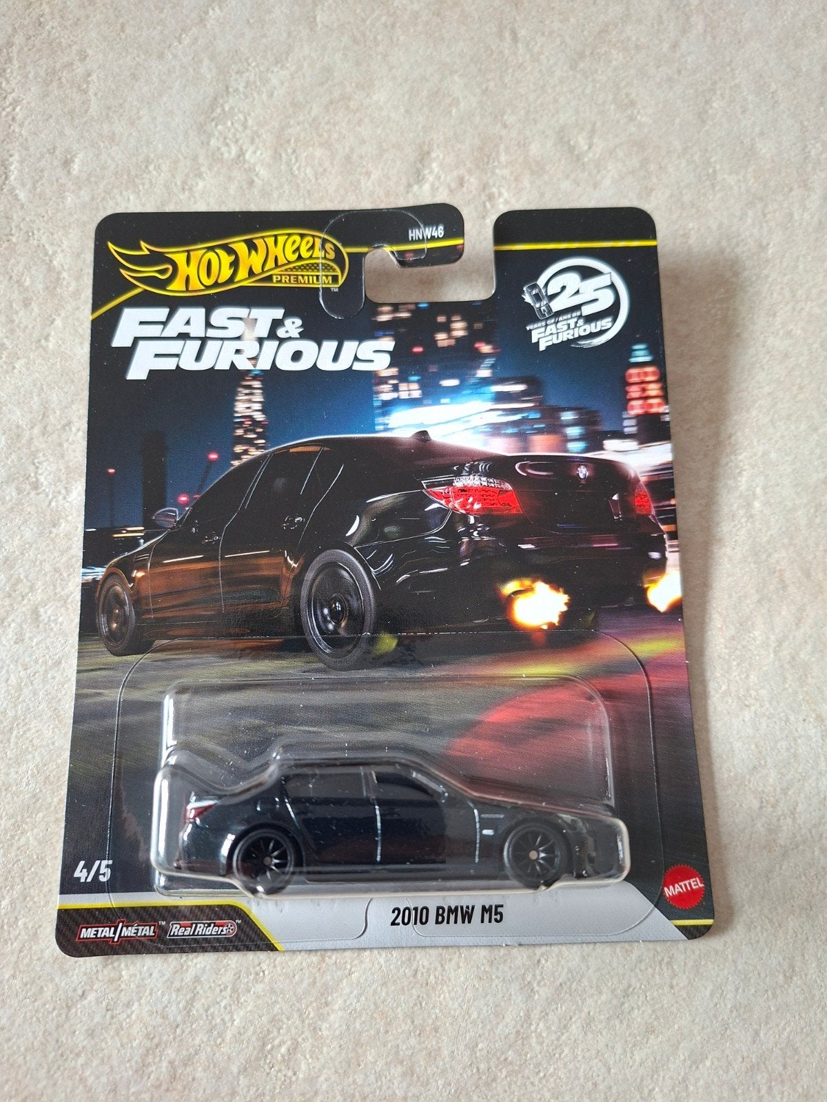 Hot Wheels Premium Fast & Furious 2010 BMW M5, Ophalen of Verzenden, Nieuw, Auto