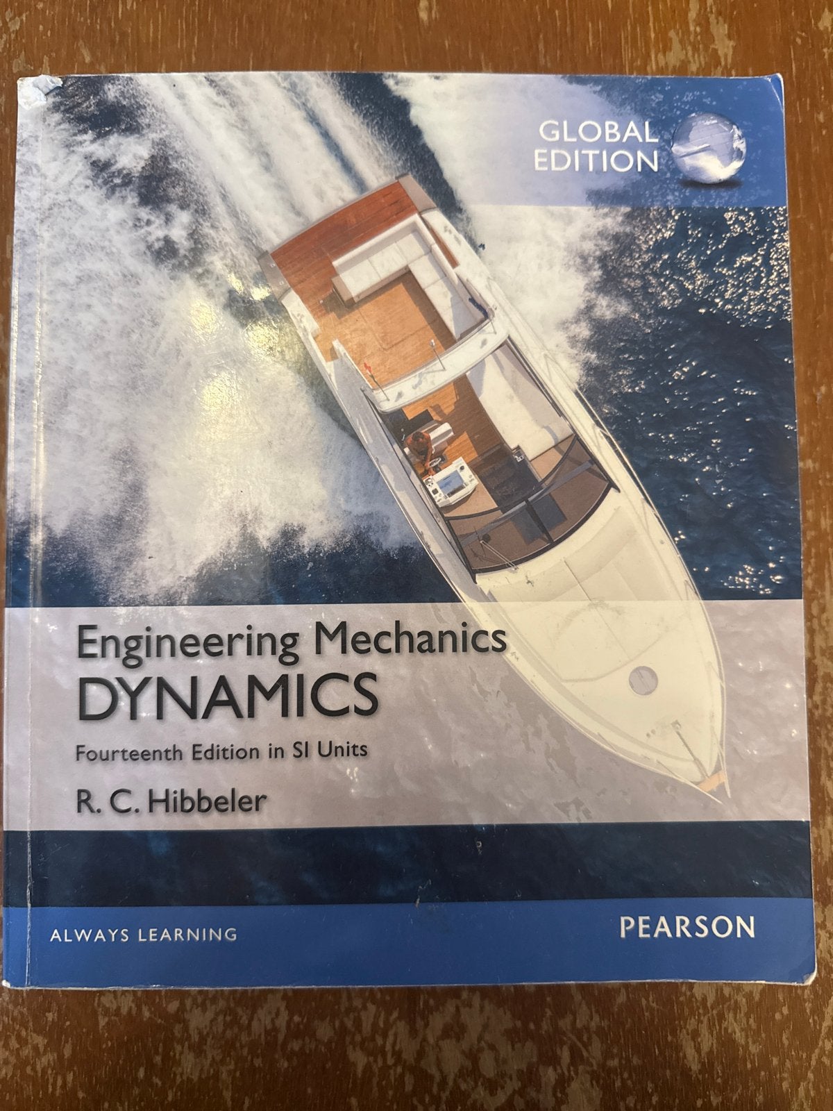 Engineering Mechanics Dynamics - R.C. Hibbeler (Global Editi, Ophalen, Beta, Zo goed als nieuw, HBO