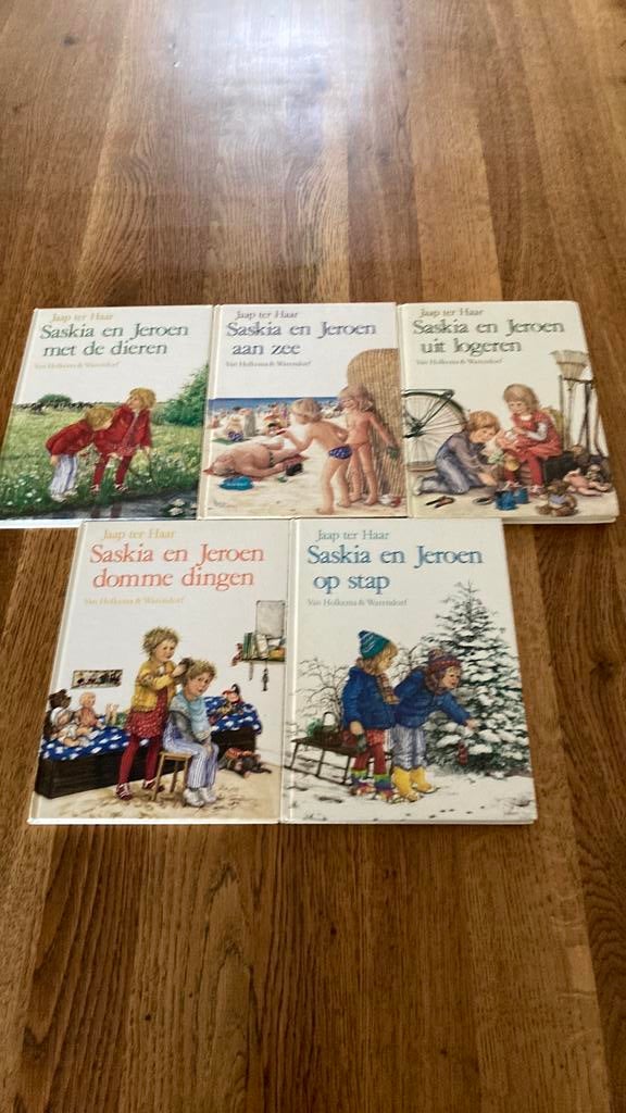 Saskia en Jeroen vintagekinderboeken, Ophalen of Verzenden, Gelezen, Fictie algemeen