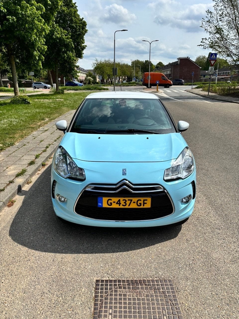 Citroen DS3,1.6 VTi,88kw/120PS,Leder,Blauw, Auto's, Citroën, Voorwielaandrijving, Beige, 4 cilinders, 120 cc